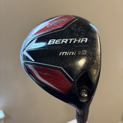 Callaway Bertha Mini 1.5 Mini Driver 14* Right Handed Kuro Kage Shaft Mitsubishi Golf Club