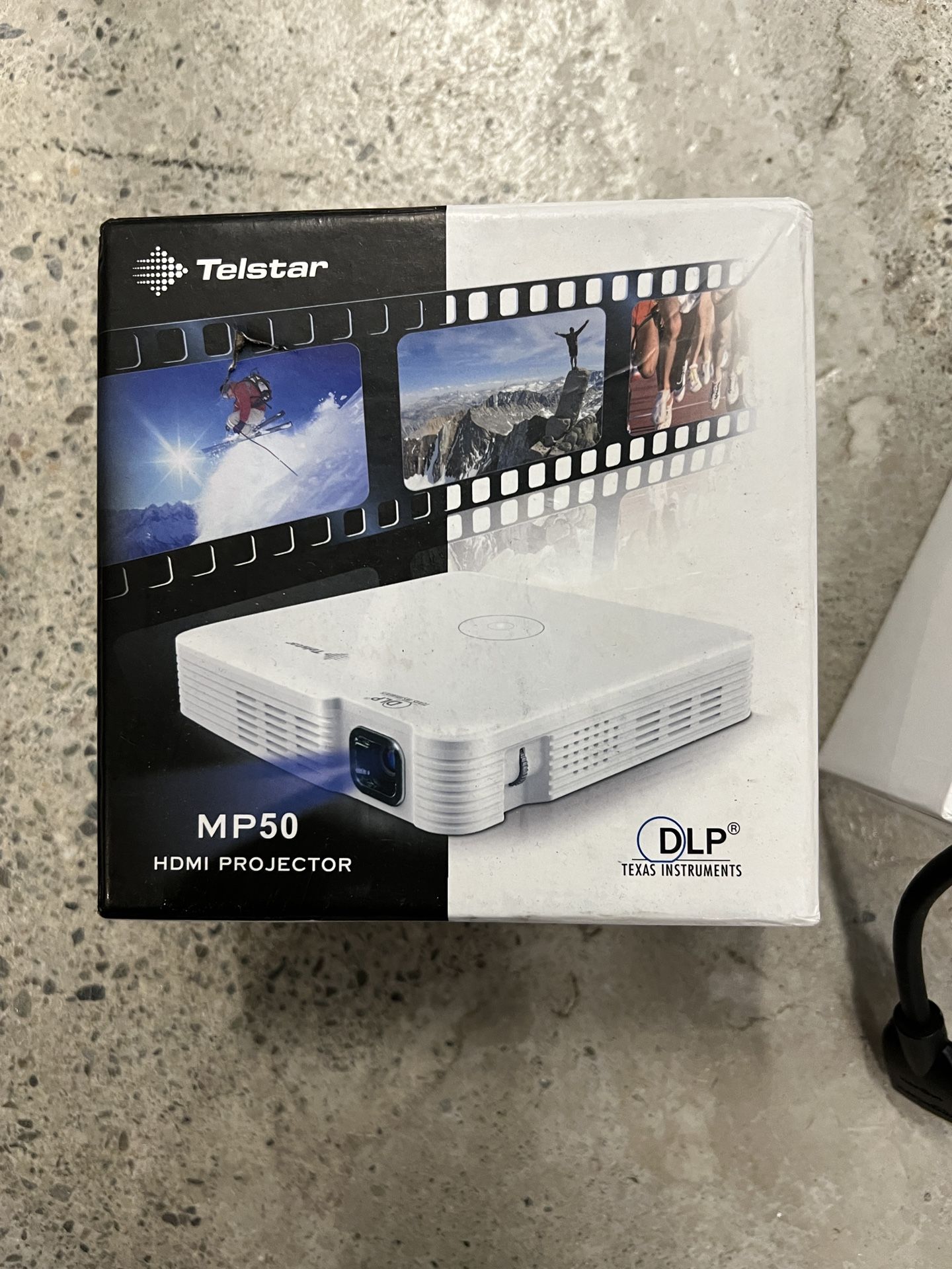Telestar MP50 Mini Projector With All Cords And Adapters