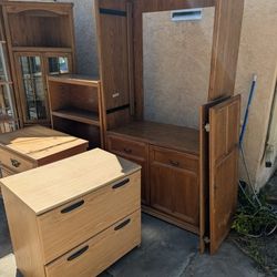 Free Furniture Need It Gone Before April 5th. You Must Come And Pick It Up Everything Is Free Free It Is Enclosed In Our Back Fenced Area And You Will