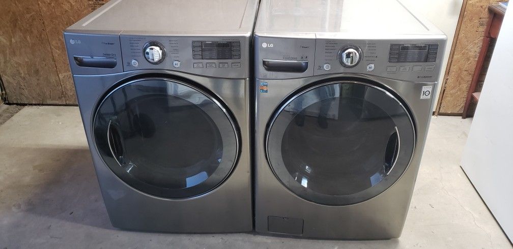 LG SET W/STEAM