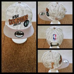 BOSTON CELTICS 2024 NBA CHAMPIONS SNAPBACK HAT. 