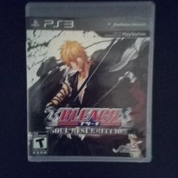 PS3 BLEACH SOUL RESURRECCION
