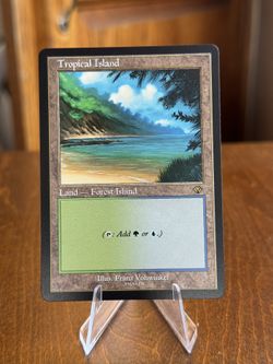 Tropical Island: Magic, The Gathering Proxy Single.