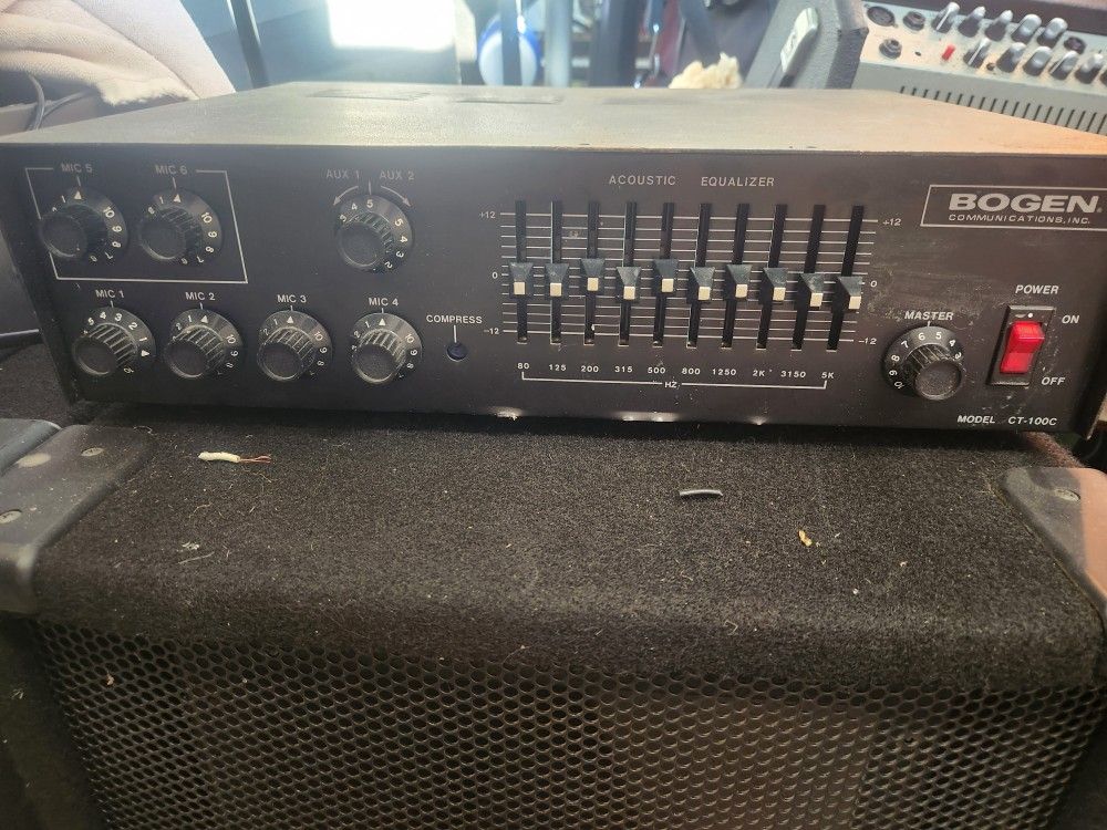 Bogan Ct-100c Communications PA Amplifier