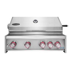 New Open Box 32” Built-In Propane Gas Grill with 5 Burners, Infrared Rotisserie in Stainless Steel