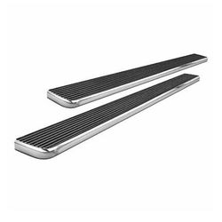 Chrome 5-Inch Running Boards For 07-18 Chevy Silverado GMC Sierra Single Cab