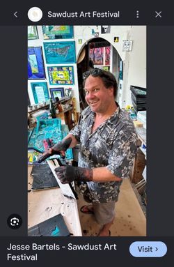 Artwork  by Jesse Bartels- Sawdust Festival - Laguna Beach