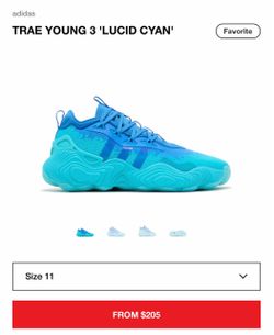 Trae Young 3 Lucid Cyan