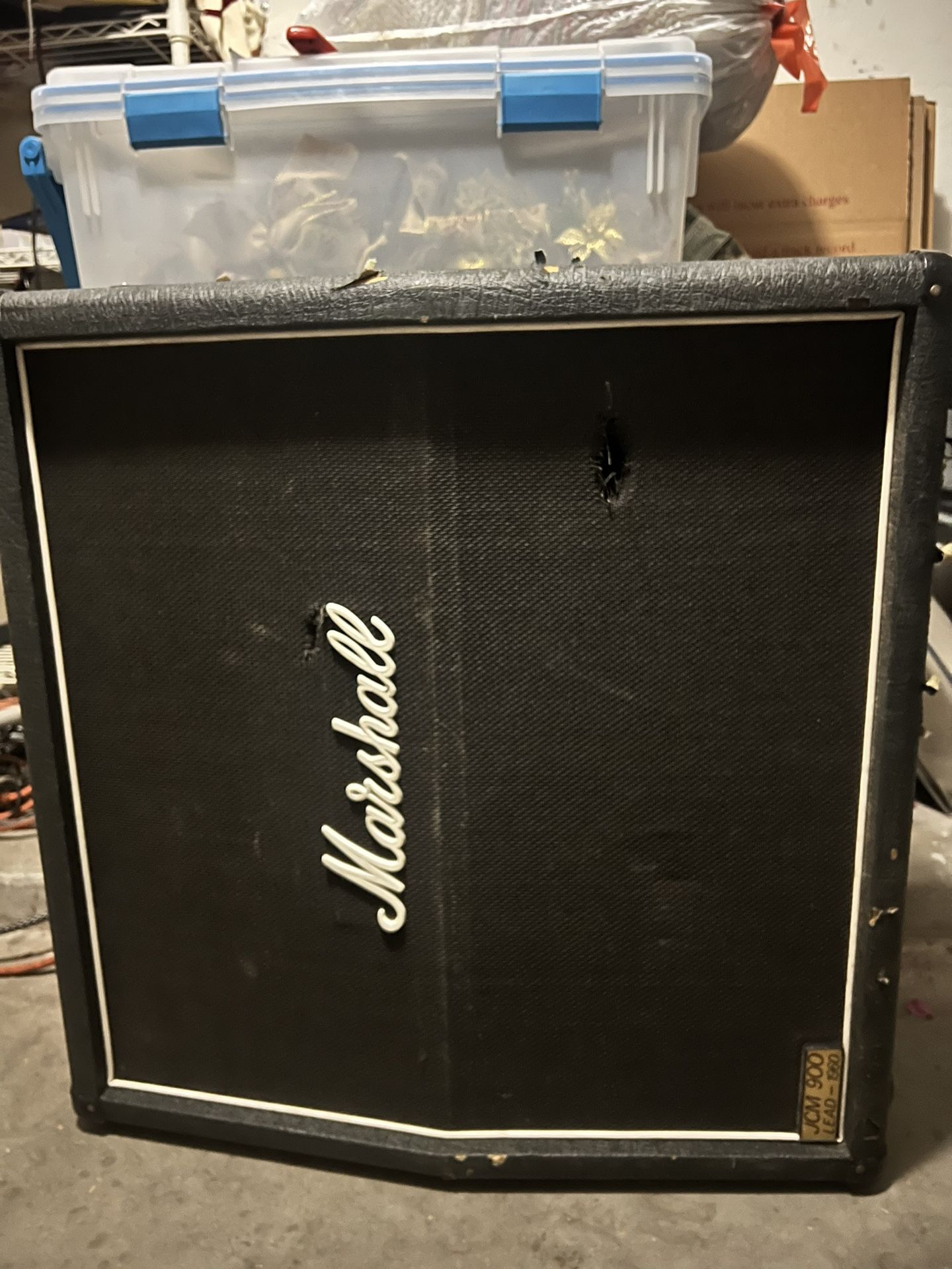Marshall 4x12 1960A 300w V30 and GT12T-75