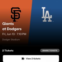 Dodgers Vs Giants Tickets 