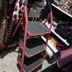 Step Ladder 3 Step Folding with Handrails