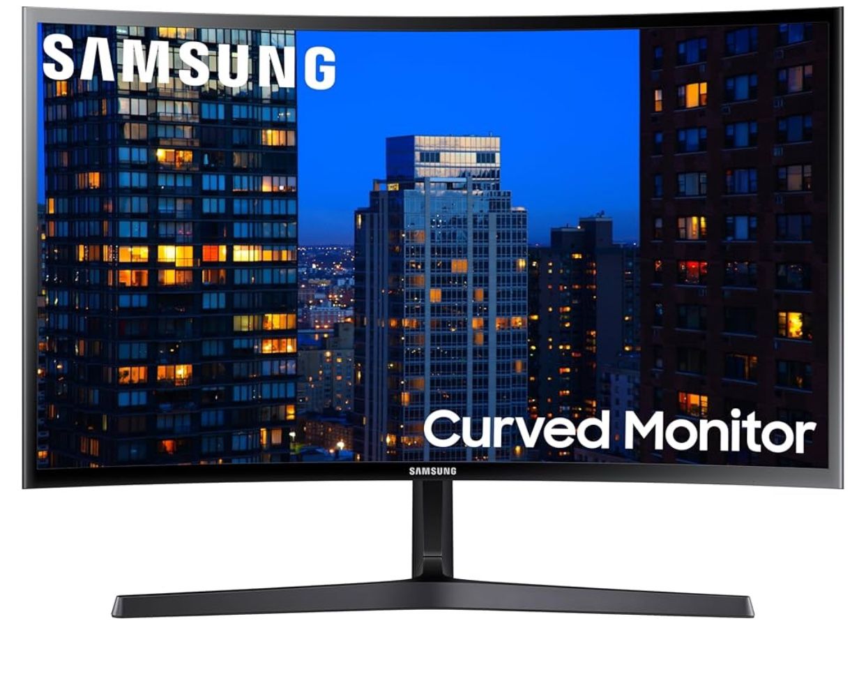 SAMSUNG 27" CF39 Series FHD 1080p Curved Computer Monitor, Ultra Slim Design, AMD FreeSync, 4ms resp