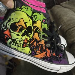 Converse Size 8.5 Worn 2x