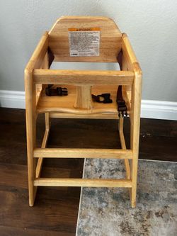 Solid Wood High Chair