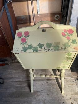 Little vintage storage compartment
