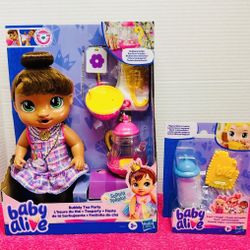 Baby Alive Doll Bubbly Tea Party