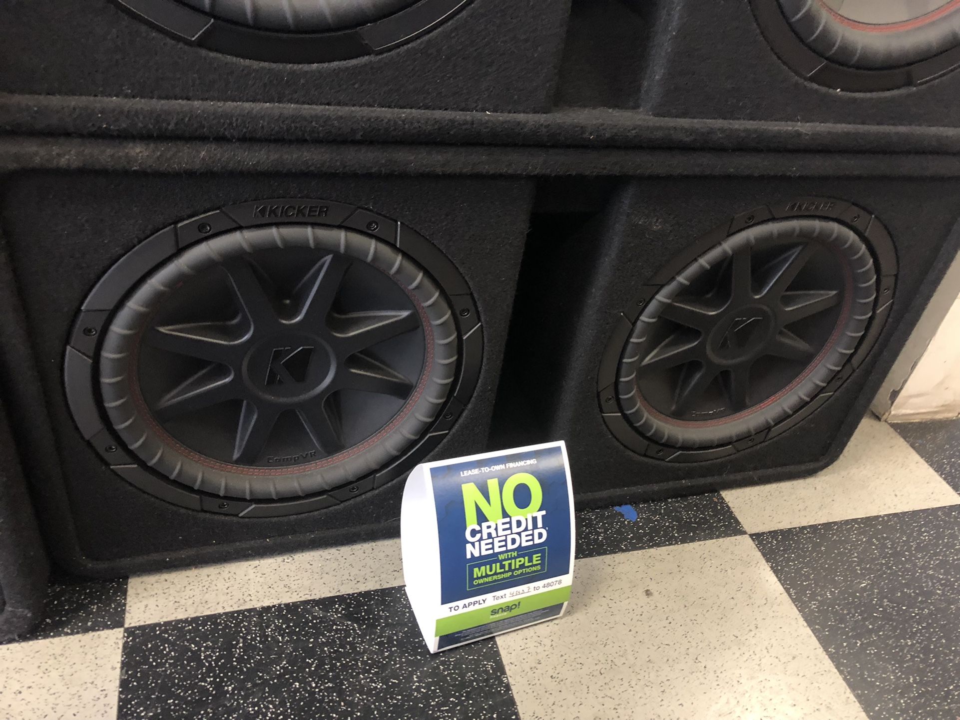 Kicker CompVR 12 Dual Ported Subwoofer