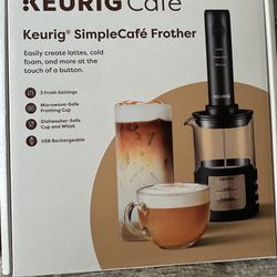 Keurig Frother