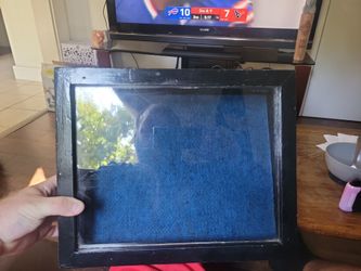Black Wood Shadow Box Display Case