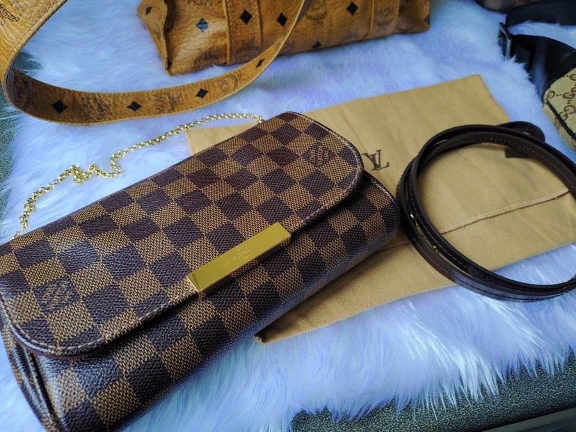 PRELOVED Louis Vuitton Favorite PM Damier Ebene Bag SA4106 B6RBTD2 062 –  KimmieBBags LLC