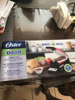 Oster 7 minute Grill!! NEW!