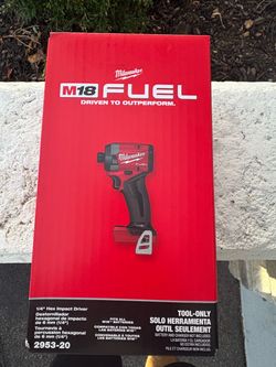 Milwaukee M18 FUEL 1/4" Hex Impact Driver Tool Only