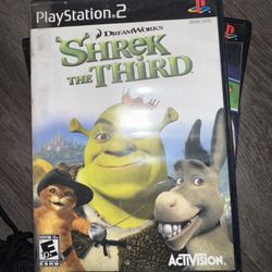 Shrek The Third (PlayStation 2 Game)
