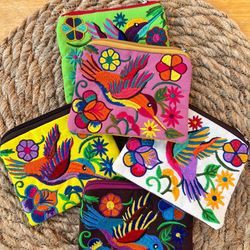 Monederos Artesanales de Cierre $12 Cada uno