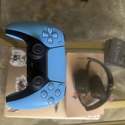Light Blue Ps5 Controller 