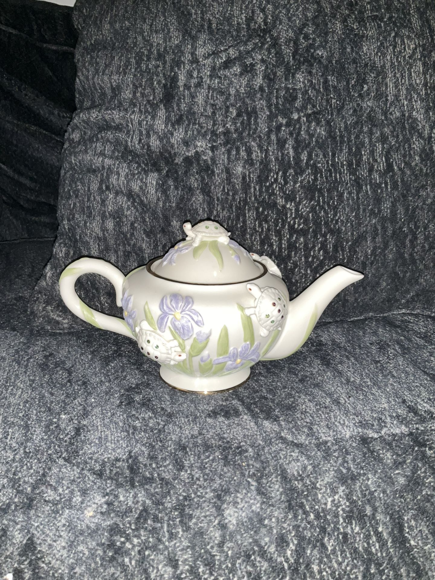 Lenox, The Garden Turtles Teapot