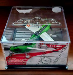 Disney Store Planes Die-Cast Airplane in Display Case