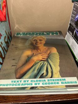 Marilyn Monroe Book by Gloria Steinem & George Barris