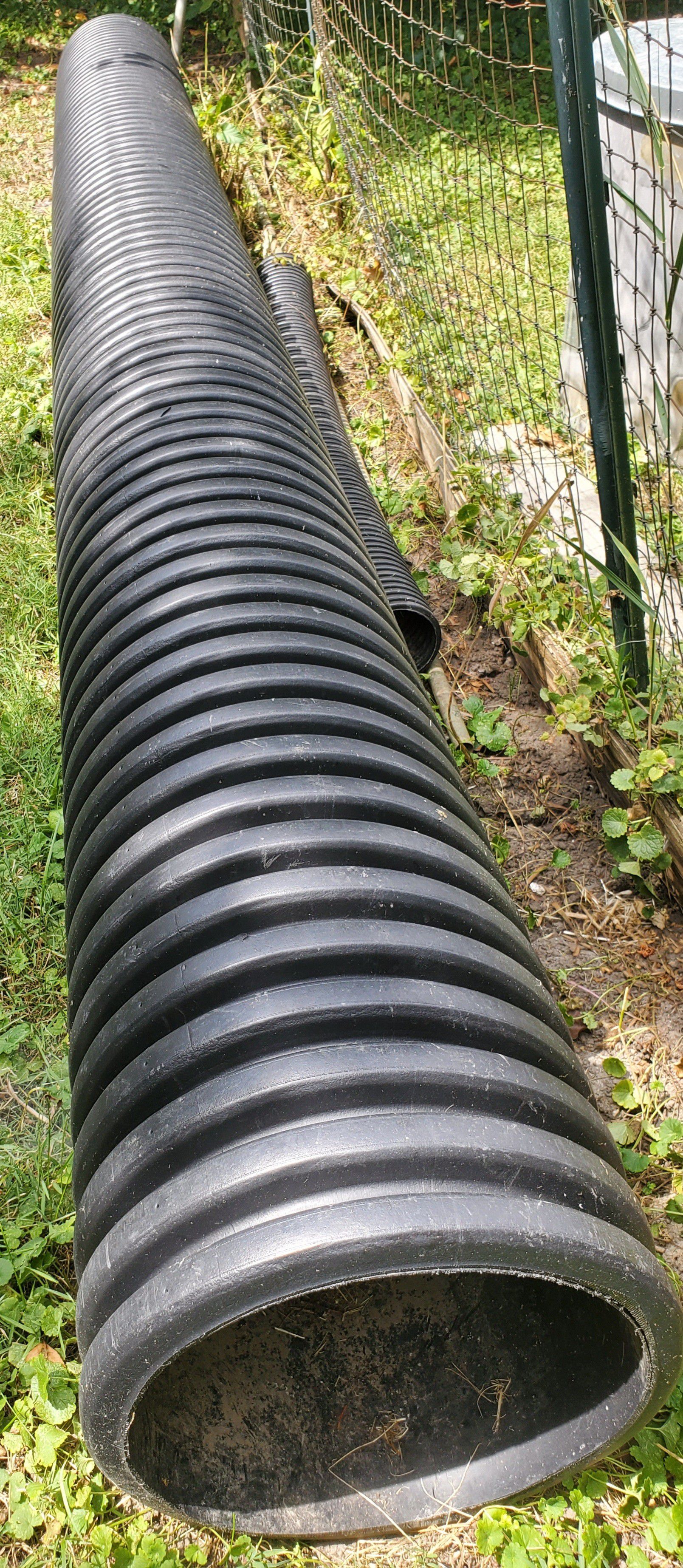 12- in X 13- ft Corrugated Culvert Pipe