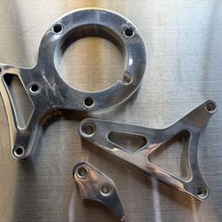 82-93 Ford F150 F250 Mustang 5.0L V8 Adjustable Alternator Bracket - Aluminum