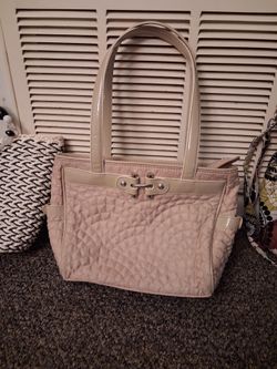 Vera Bradley Beige Quilted Handbag