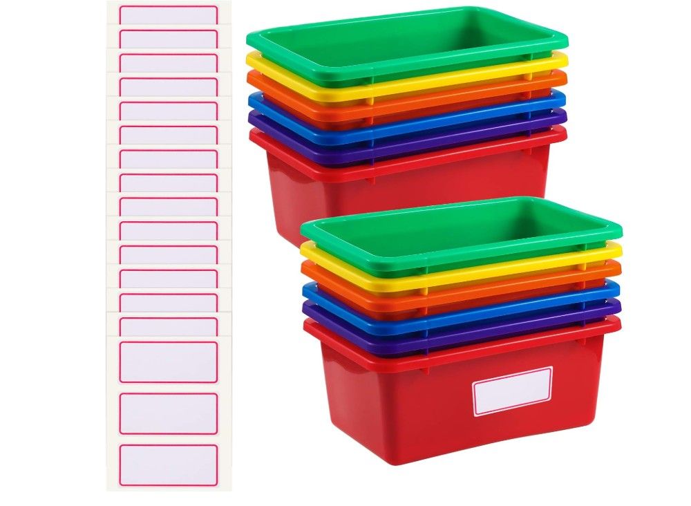 ZONON Plastic Cubby Bins                               #0412