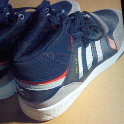 ADIDAS " DRIP STEP" ORTHOLITES YOUTH HIGH TOP SNEAKERS SIZE 6.5Y