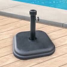 ABBLE 24LBS CONCRETE FILLED UMBRELLA BASE