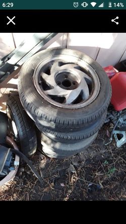 Ef blades 4 lug 14's just rims they need tires.