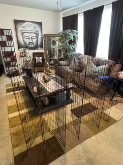 Metal Pet Playpen With Door