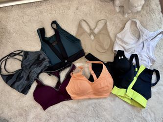 Women’s Sports Bras – Name Brands – Size XS/S