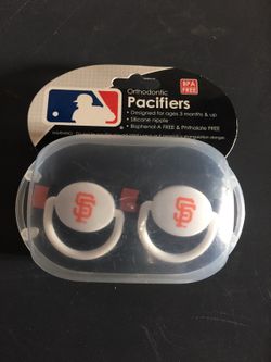 San Francisco 49ers Baby Pacifiers