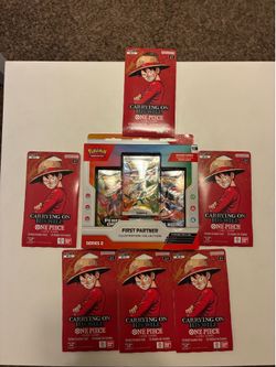 1st Partners 2nd Series and One Piece OP13 lot.
