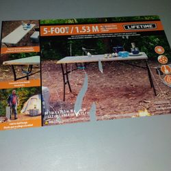 5 Feet Folding Table Pickup Only Cash 