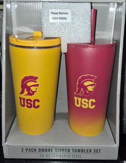 USC tumbler gift set