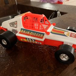 Vintage 1970's Processed Plastics Toy Baja 123 Dune Buggy Beach Runner 