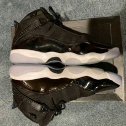 Jordan Six Ring Black And Blue 