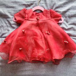 Red Baby Girl Dress