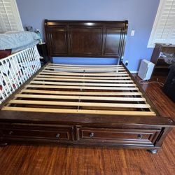King Wooden Bed Frame