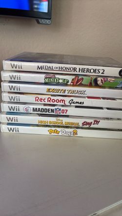 Wii Games, 7 Disc Bundle